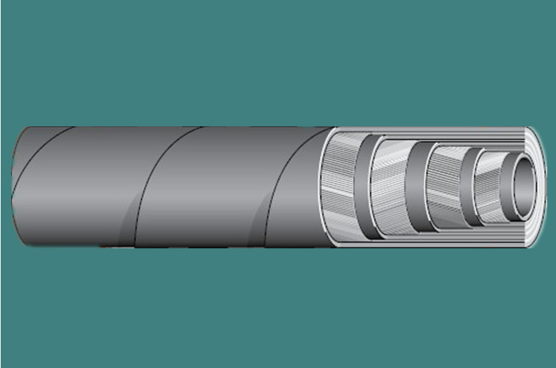 现货正品parker派克721TC-16高压软管 不剥胶软管结构 4层高强度钢丝缠绕增强层