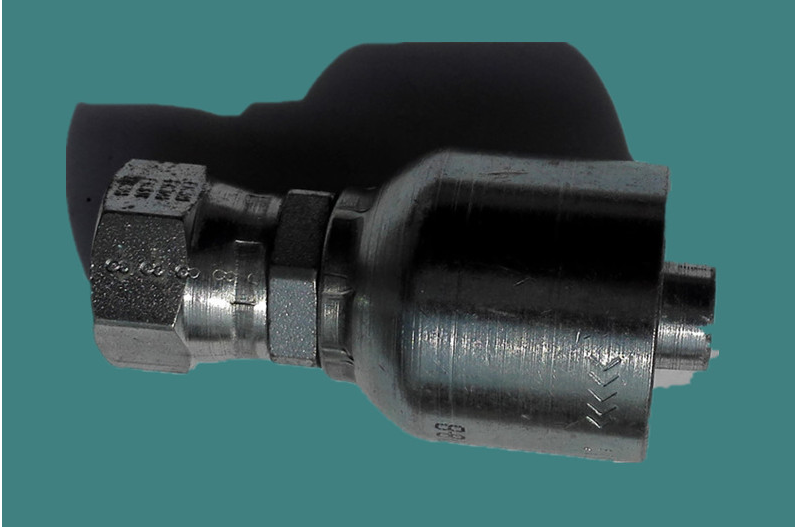 山东地区现货供应正品PARKER派克10671-8-8软管扣压接头 高压软管专用接头