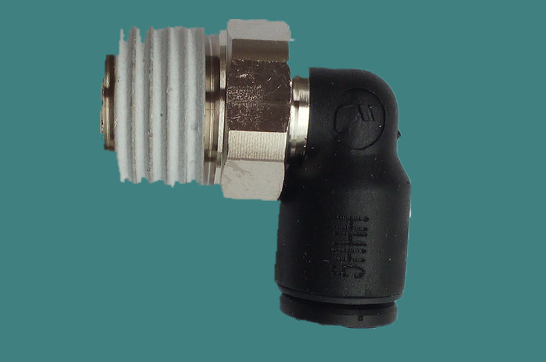 现货批发LF3000塑料快插螺纹接头3109外螺纹直角接头3109 08 10