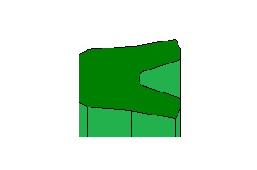 单作用对称活塞密封JK106