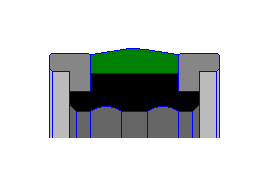 双作用活塞密封JK109N