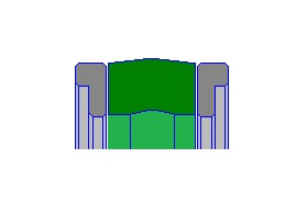 双作用活塞密封JK117 